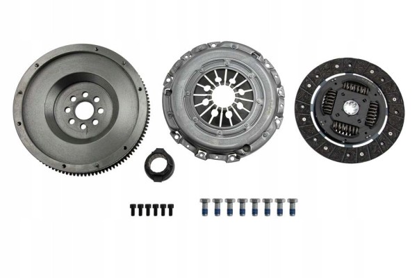 CLUTCH SET WITH SINGLE MASS WHEEL BMW E46 320 323 E39 520 523 525 Engine type gasoline