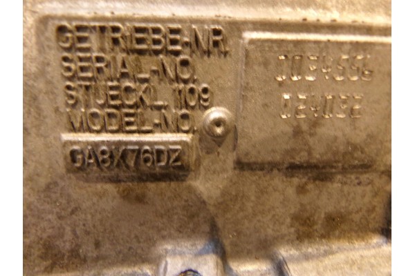 BMW 8 G14 G15 G16 840dX TRANSMISSION GA8HP76X Transmission type automatic