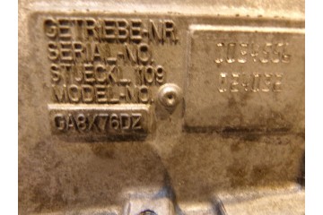 BMW 8 G14 G15 G16 840dX TRANSMISSION GA8HP76X Transmission type automatic