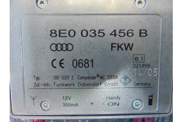 8E0035456B MODULO ELECTRONICO AUDI A3 SPORTBACK (8PA) 2.0 TDI Ambiente 2005 8E0035456B 178843 AUDI - 1