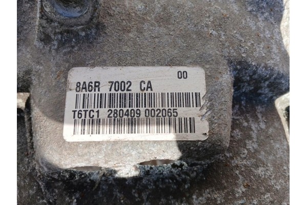 GEARBOX FORD FIESTA MK7 1 2 B 1 25 SNJA ENGINE 8A6R7002CA Engine type gasoline