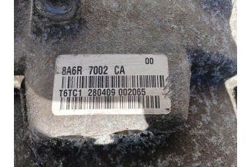 GEARBOX FORD FIESTA MK7 1 2 B 1 25 SNJA ENGINE 8A6R7002CA Engine type gasoline