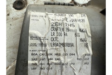 VW CRAFTER 2 0 TDI MANUAL GEARBOX MWA Catalog number of the part MWA