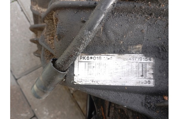GEARBOX RENAULT LAGUNA 2 II 1 9 DCI PK6018 Engine type diesel