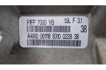 GEARBOX FORD FOCUS MK3 1 5 F1FP 7000 YB Engine type gasoline