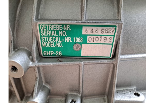 AUTOMATIC TRANSMISSION JAGUAR XF X250 ZF 6HP26 NEW Transmission type automatic
