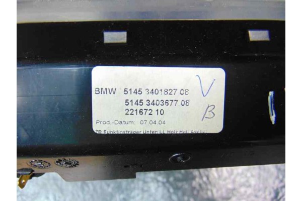 51453401827 CENICERO BMW SERIE X3 (E83)