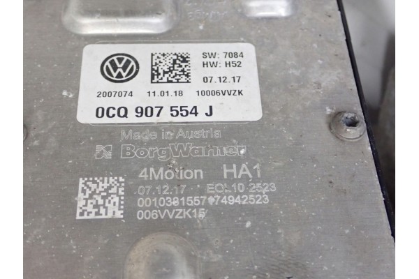 BRIDGE DIFFERENTIAL REAR 0BR525010Q SKODA KAROQ 2 0D 18R Version European