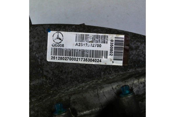 FRONT REDUCER MERCEDES BENZ GLE W166 A2512802700 17993522 3 5L 225kw Catalog number of the original A2512802700