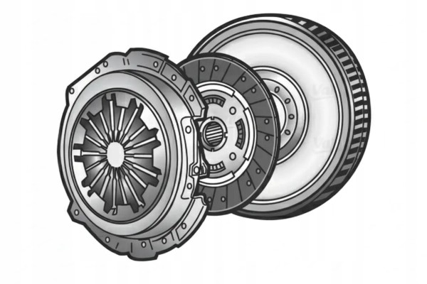 CLUTCH SET DISC FLYWHEEL PRESSURE