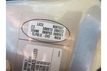 RENAULT THALIA II 1 2 10R GEARBOX Car type passenger cars