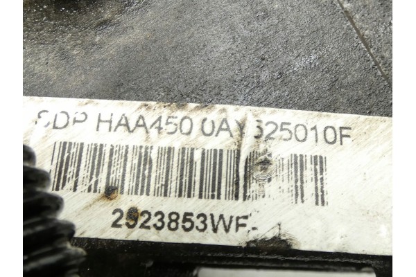 DIFFERENTIAL BRIDGE REAR VW TIGUAN AND 5N 2 0 TDI PGA 0AY525010F Product weight with unit packaging 31 kg