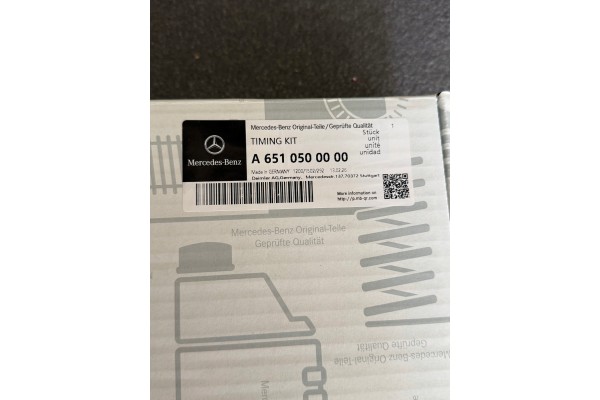 Kit de cadena de distribución original Mercedes OM651 A6510500000