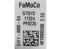 NEW ORG BRIDGE DIFFERENTIAL REAR FORD FOCUS MK3 RS 2 3 ECOBOOST 2 53 Catalog number of the part G1FY 4000 SA 123AUTOCZESCI