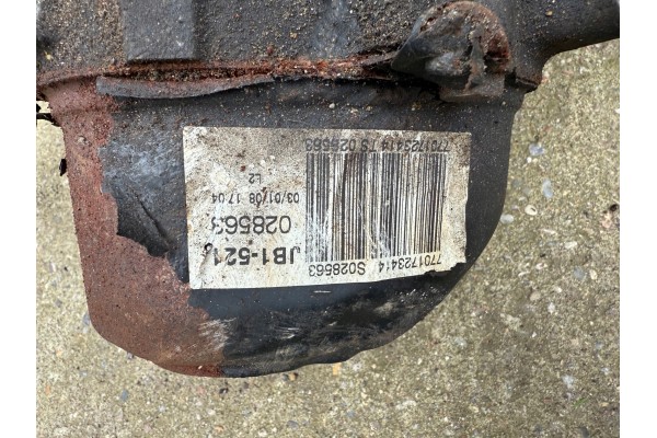 GEARBOX JB1 521 RENAULT CLIO III 1 2 Catalog number of the part SKRZYNIA BIEGOW JB1 521 RENAULT CLIO III 1 2 CP