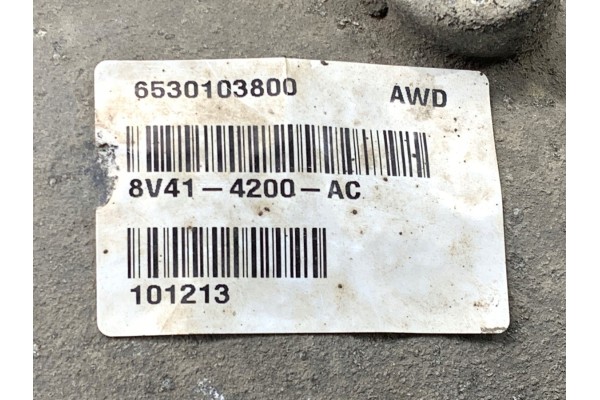 BRIDGE DYFER REAR FORD KUGA AND 8V41 4200 AC 2 0 136KM 08 12 SUV Engine type diesel