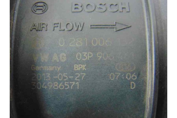 03P906461  CAUDALIMETRO SEAT IBIZA ST (6J8) Reference 2014 03P906461 180842 SEAT - 1