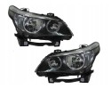 SET OF HEADLIGHTS BMW 5 E60 2003 2007 TYC