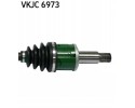 Drive axle front right 670mm SKF VKJC 6973 Quality of parts according to GVO Q original with factory logo OEM OES