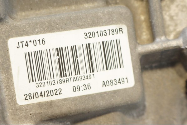 GEARBOX SANDWICHERO III 1 0 TCE JT4016 320103789R Catalog number of the part JT4016 320103789R