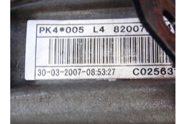 gearbox renault espace iv 2 0 dci pk4005 pk4 005 Part manufacturer Renault OE