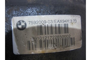 BMW X3 F25 N52 2 8 REAR BRIDGE DYFER 3 73 7592009 Catalog number of the original 33107592009 7592009 I 3 73 3 73