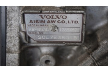 VOLVO XC40 1 5 GEARBOX T20E7E P1285469 Transmission type automatic