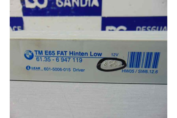 6947119 MODULO ELECTRONICO BMW SERIE 7 (E65/E66)
