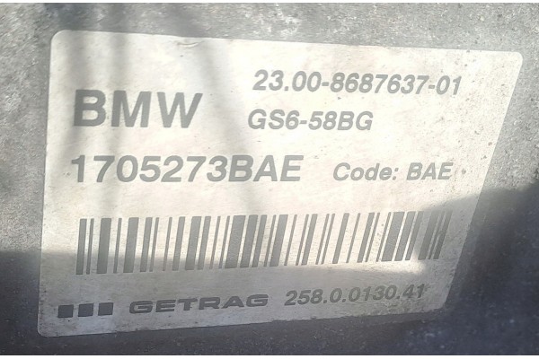 MINI COOPER III 16r 1 2 TB TRANSMISSION 8687637 Part manufacturer Mini OE