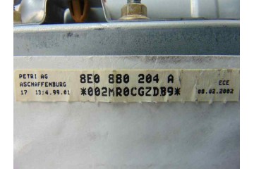 8E0880204A AIRBAG DELANTERO DERECHO AUDI A4 BERLINA (8E) 1.9 TDI (96kW) 8E0880204A 182567 AUDI - 1