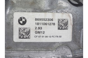 REAR BRIDGE DIFFERENTIAL BMW G14 G15 8695523 2 93 Installation side rear