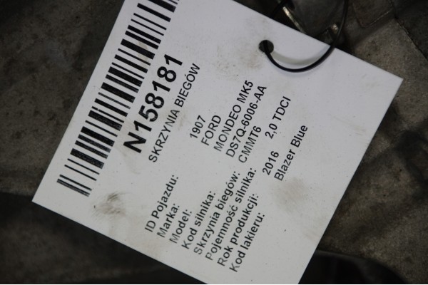 Caja de Cambios CMMT6 2.0 TDCI 149 CV Ford Mondeo MK5