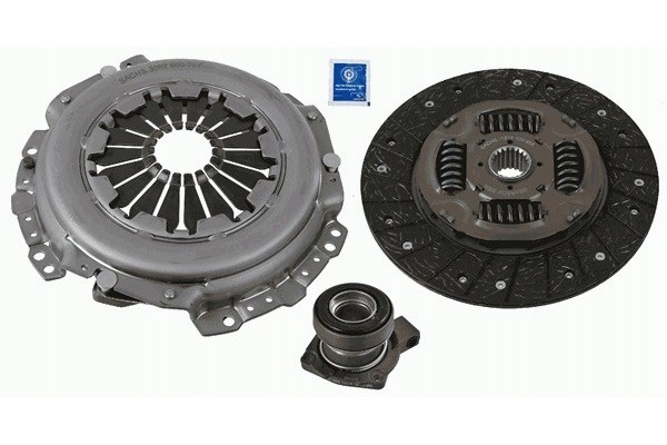Clutch kit with hydraulic bearing 225mm fits SUZUKI GR Part manufacturer Sachs
