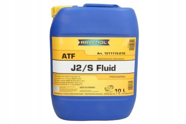 Oil ATF J2 S 10L RAVENOL 1211115 010 01 999