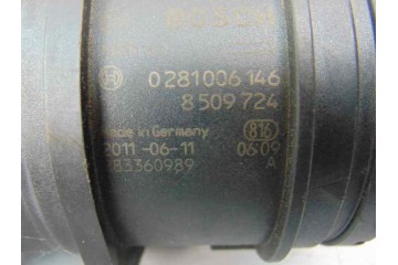 8509724  CAUDALIMETRO BMW SERIE 1 BERLINA (E81/E87) 120d 8509724 182582 BMW - 4