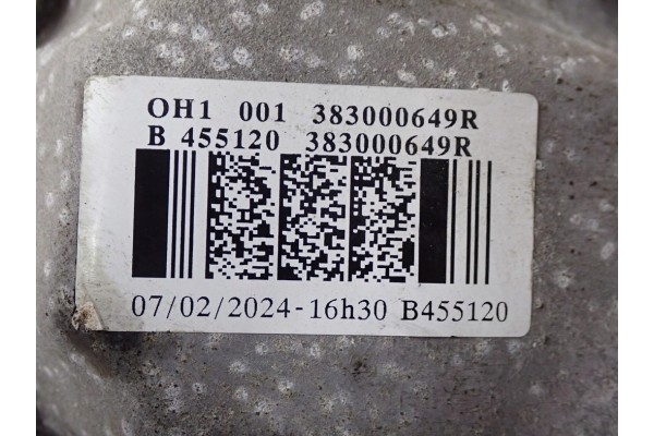 Puente Diferencial Trasero 383000649R Dacia Duster II 1.5 Blue DCi 24R