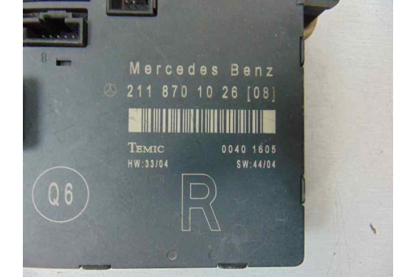 2118701026 CENTRALITA CIERRE MERCEDES-BENZ CLASE E (BM 211) BERLINA