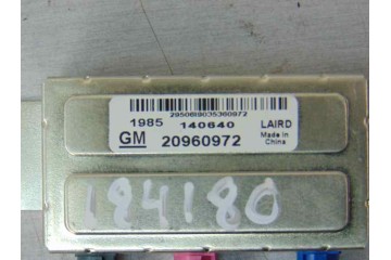 20960972 ANTENA OPEL ASTRA K BERLINA 5P Dynamic Start/Stop 2015 20960972 184180 OPEL - 4