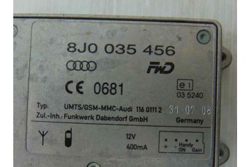 8J0035456 ANTENA AUDI A5 COUPE (8T) 2.7 TDI 2010 8J0035456 188095 AUDI - 1