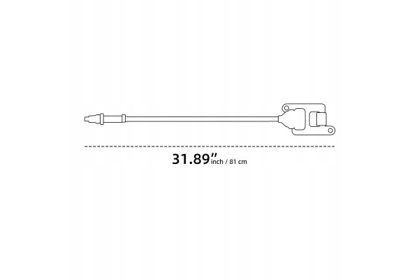 SENSOR NOX A0009058111 MERCEDES warranty we choose under VIN EAN GTIN 6977012492564