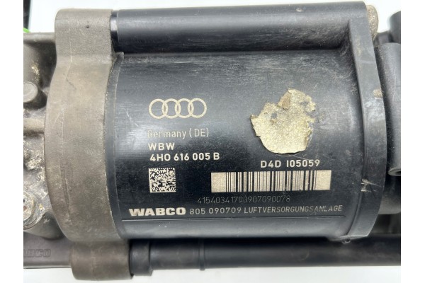 Suspension compressor Audi A8 D4 4H0616005B Quality of parts according to GVO O original with manufacturer s logo OE
