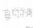 AIR TANK 40L 276X758MM Packaging status original