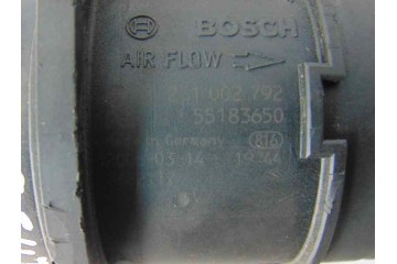 55183650  CAUDALIMETRO ALFA ROMEO GT (125) 1.9 JTD 16V 150/ Progression 2006 55183650 185425 ALFA ROMEO - 3