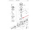 Compressor crankshaft 601 22 or 601 23 Original FOS Polmo Lodz Catalog number of the original 60122117