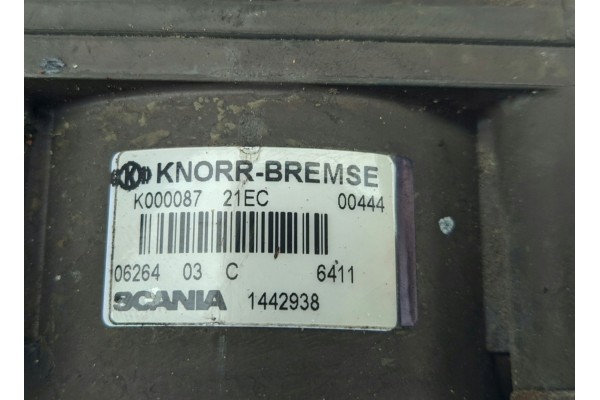 Válvula Principal de Freno Scania 1442938 para Scania R