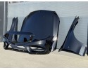 Mudguard hood left right bumper AMG Mercedes C class W205 black 197