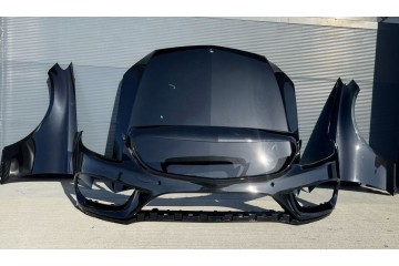 Mudguard hood left right bumper AMG Mercedes C class W205 black 197 Car type passenger cars