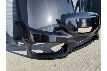 Mudguard hood left right bumper AMG Mercedes C class W205 black 197 Color black