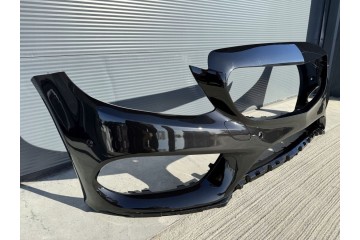 Mudguard hood left right bumper AMG Mercedes C class W205 black 197 Varnish code 197