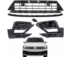 BUMPER GRILLE DUMMY FRONT VOLKSWAGEN TIGUAN II 5NA 16 20R R LINE SET